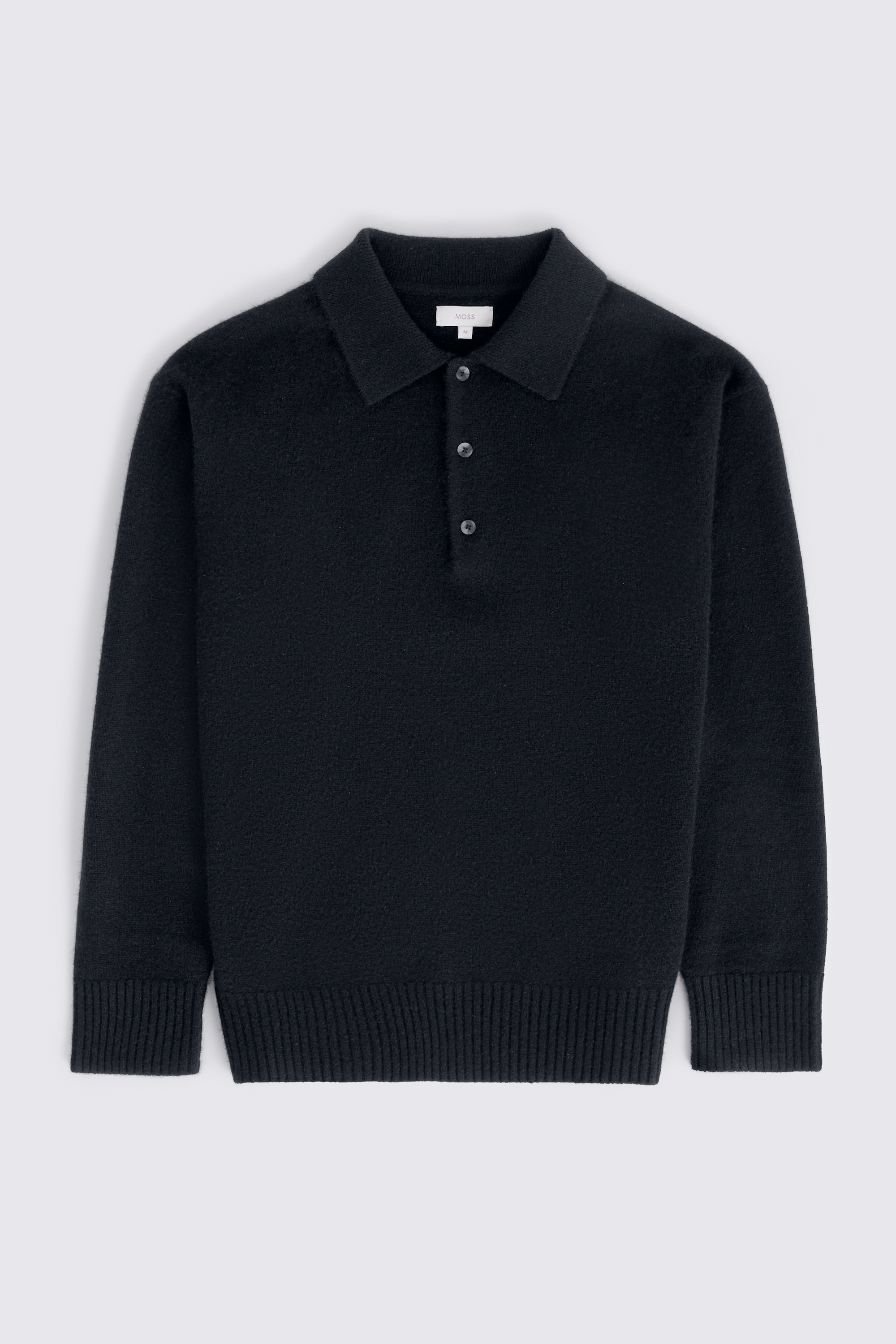 Black Cashmere Polo