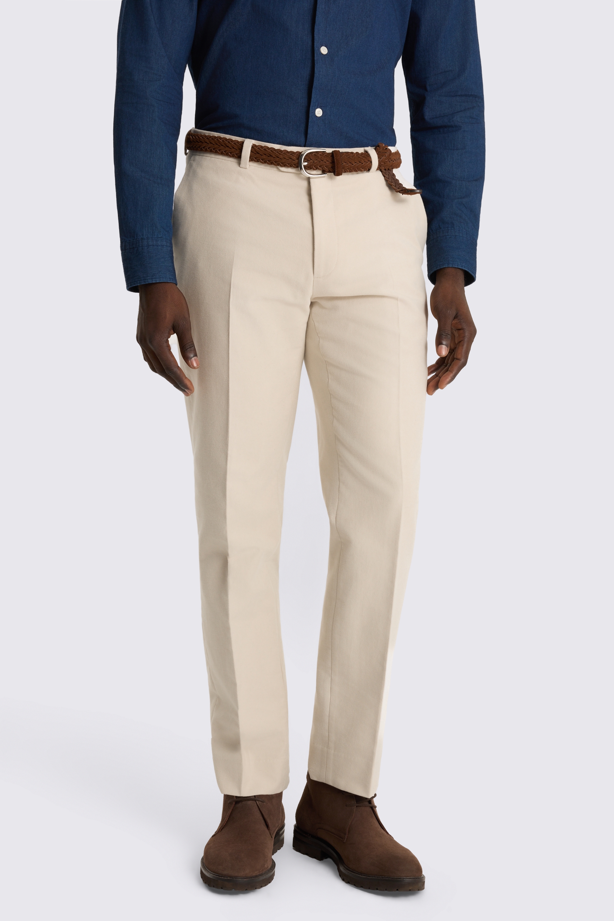 Ecru Moleskin Trouser