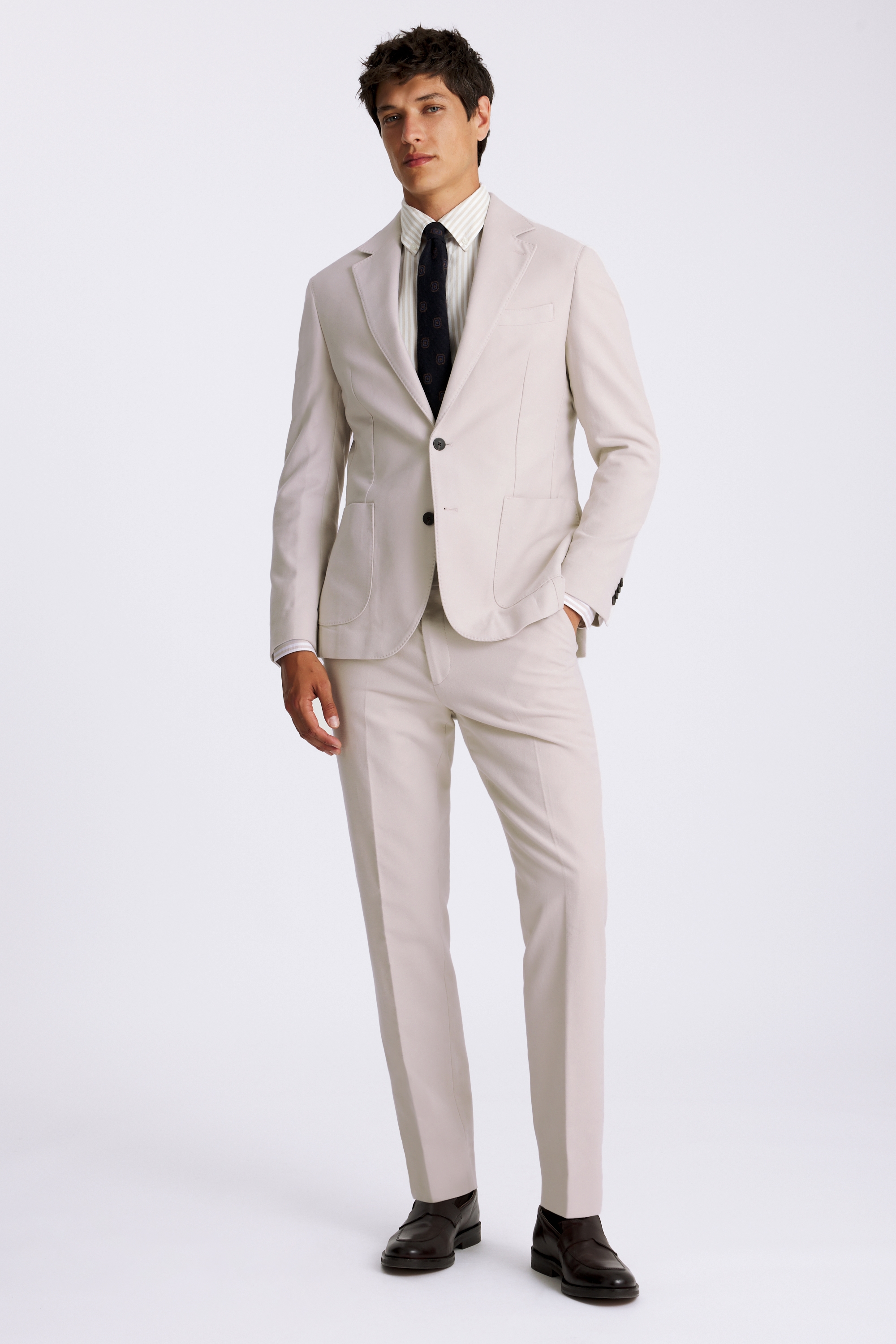 Ecru Moleskin Jacket