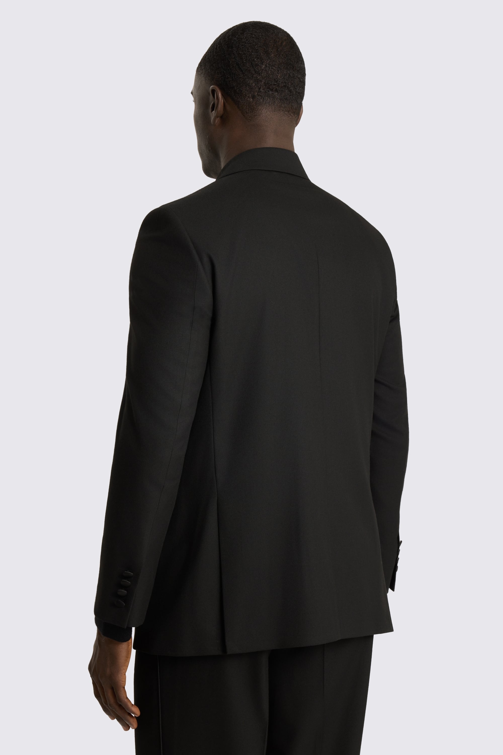 Relaxed Fit Black DB Suit
