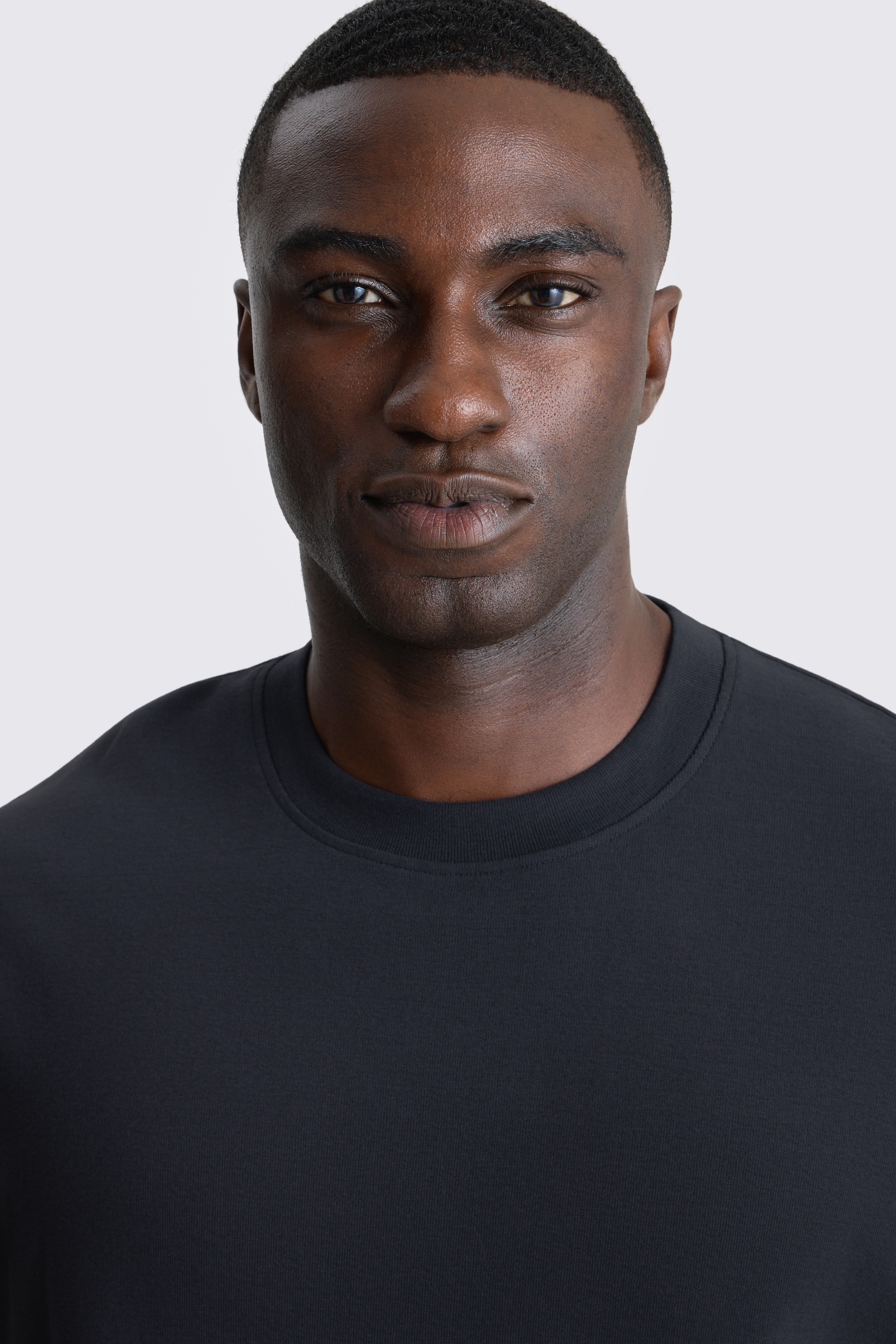 Peached Navy Heavy Weight T-Shirt