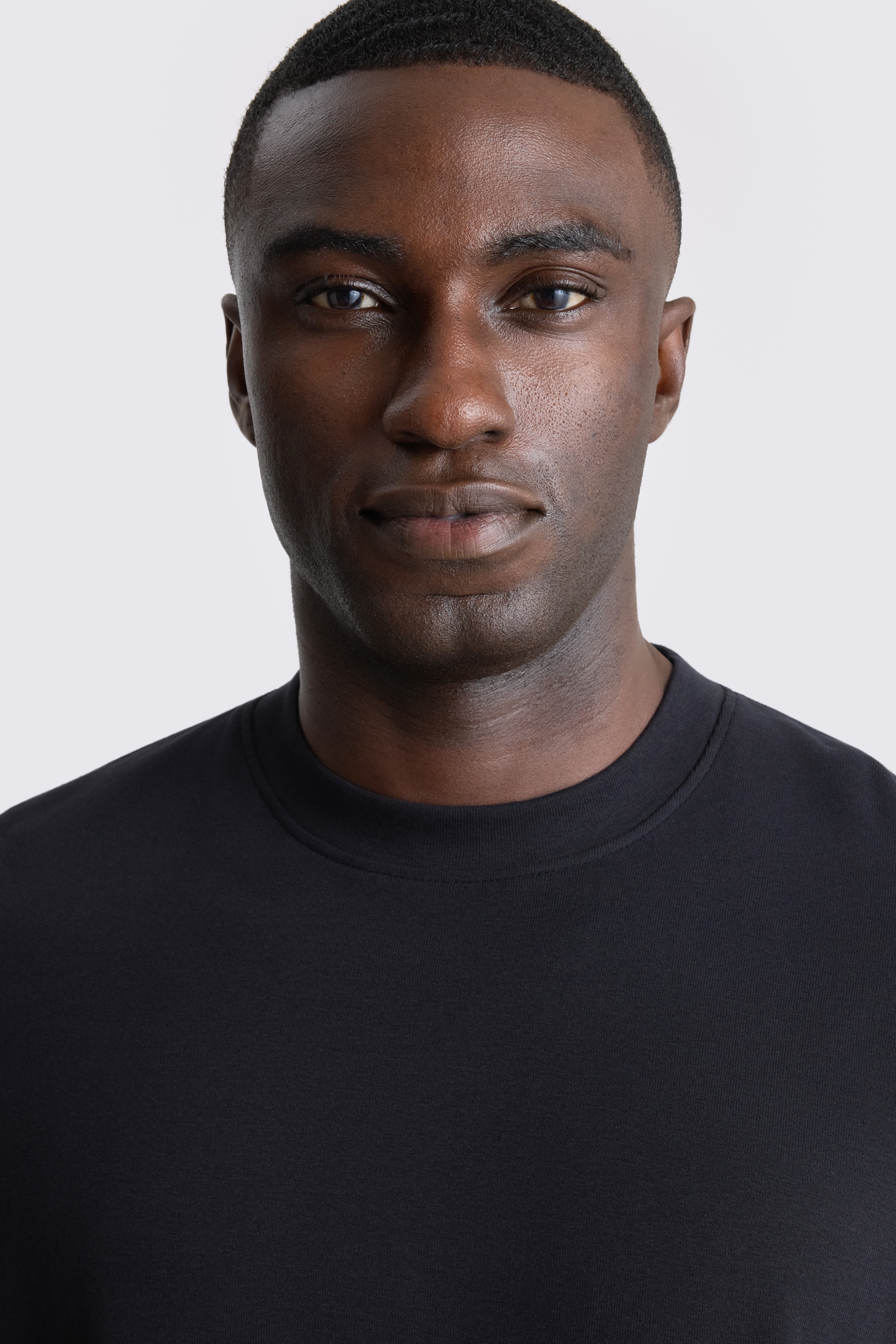 Peached Black Heavy Weight T-Shirt