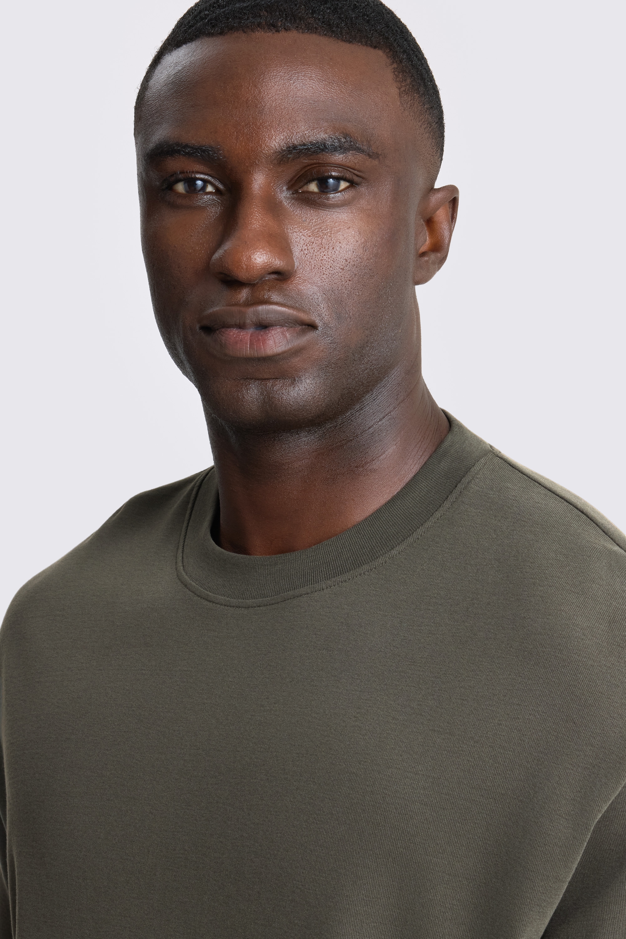 Peached Khaki Heavy Weight T-Shirt