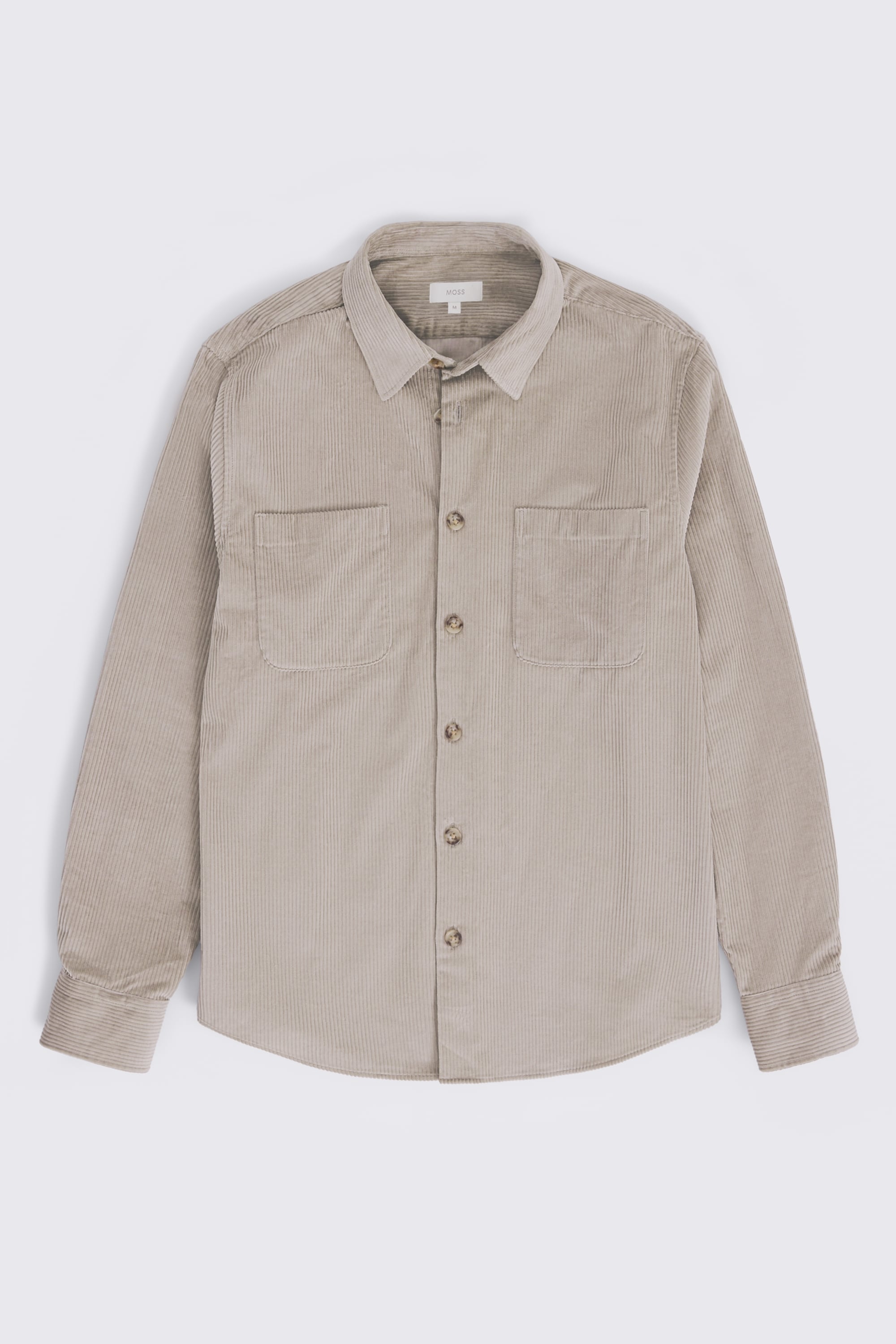 Taupe Corduroy Overshirt