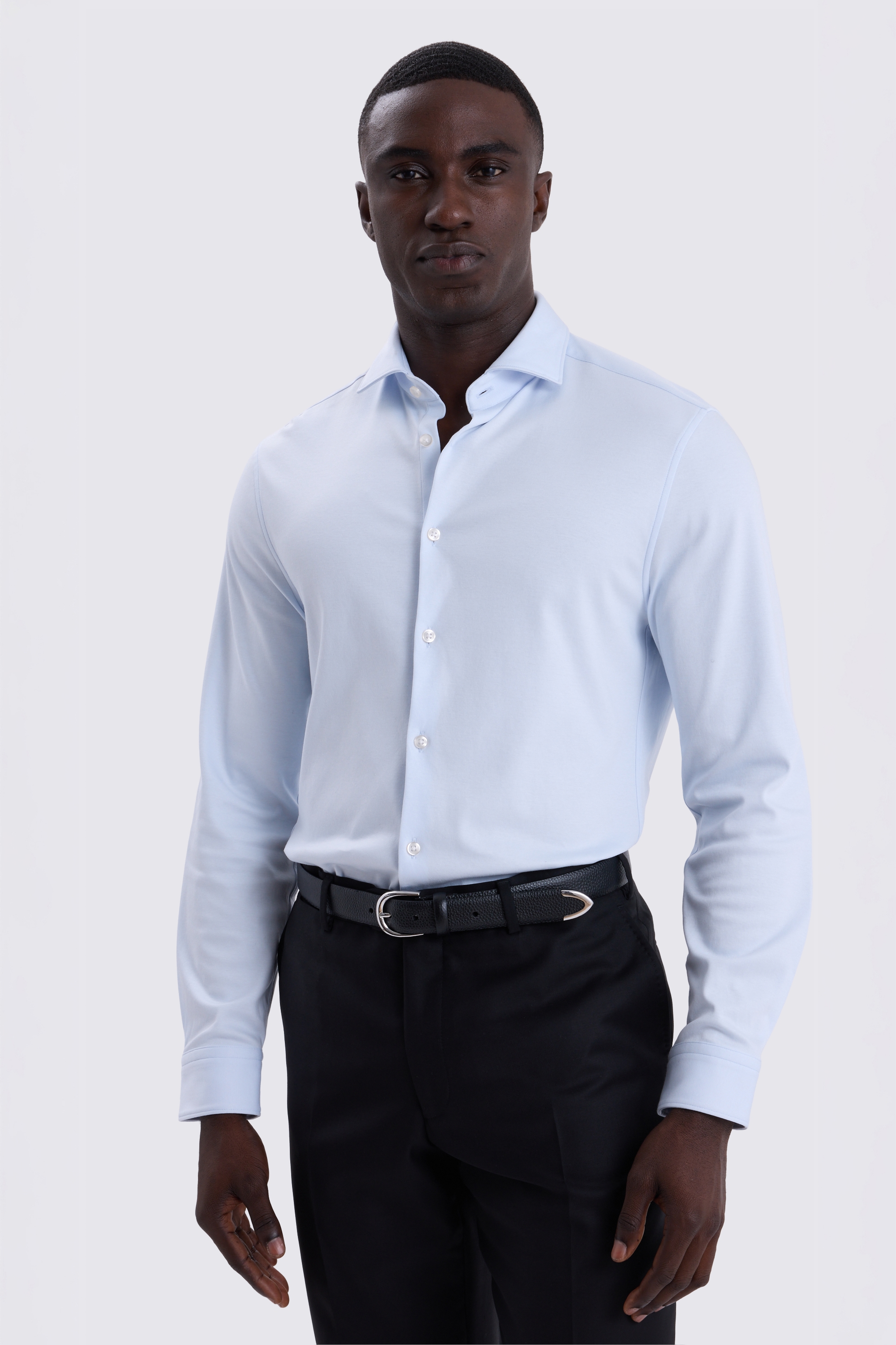 Sky Blue Jersey Shirt