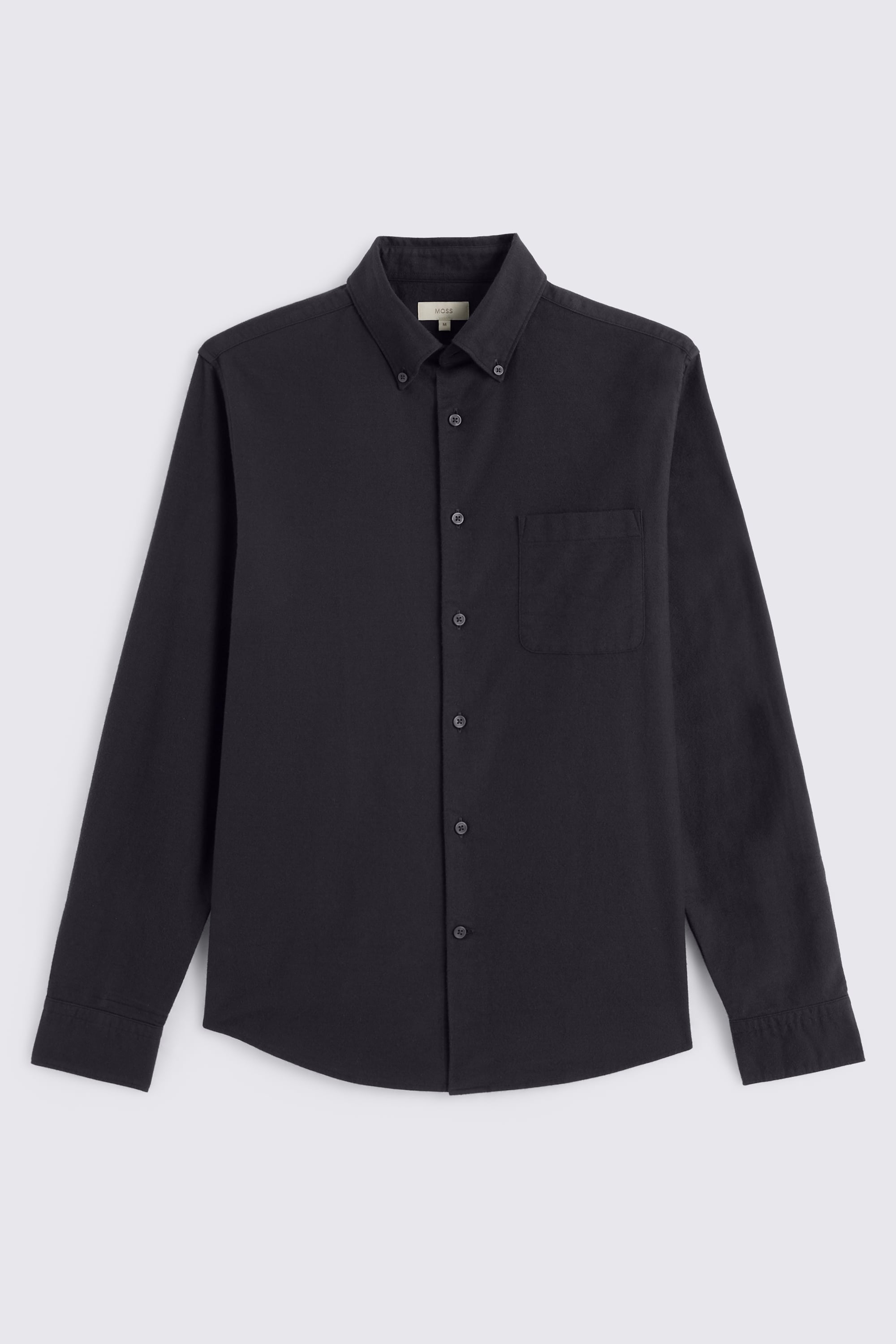 Charcoal Brushed Oxford Shirt