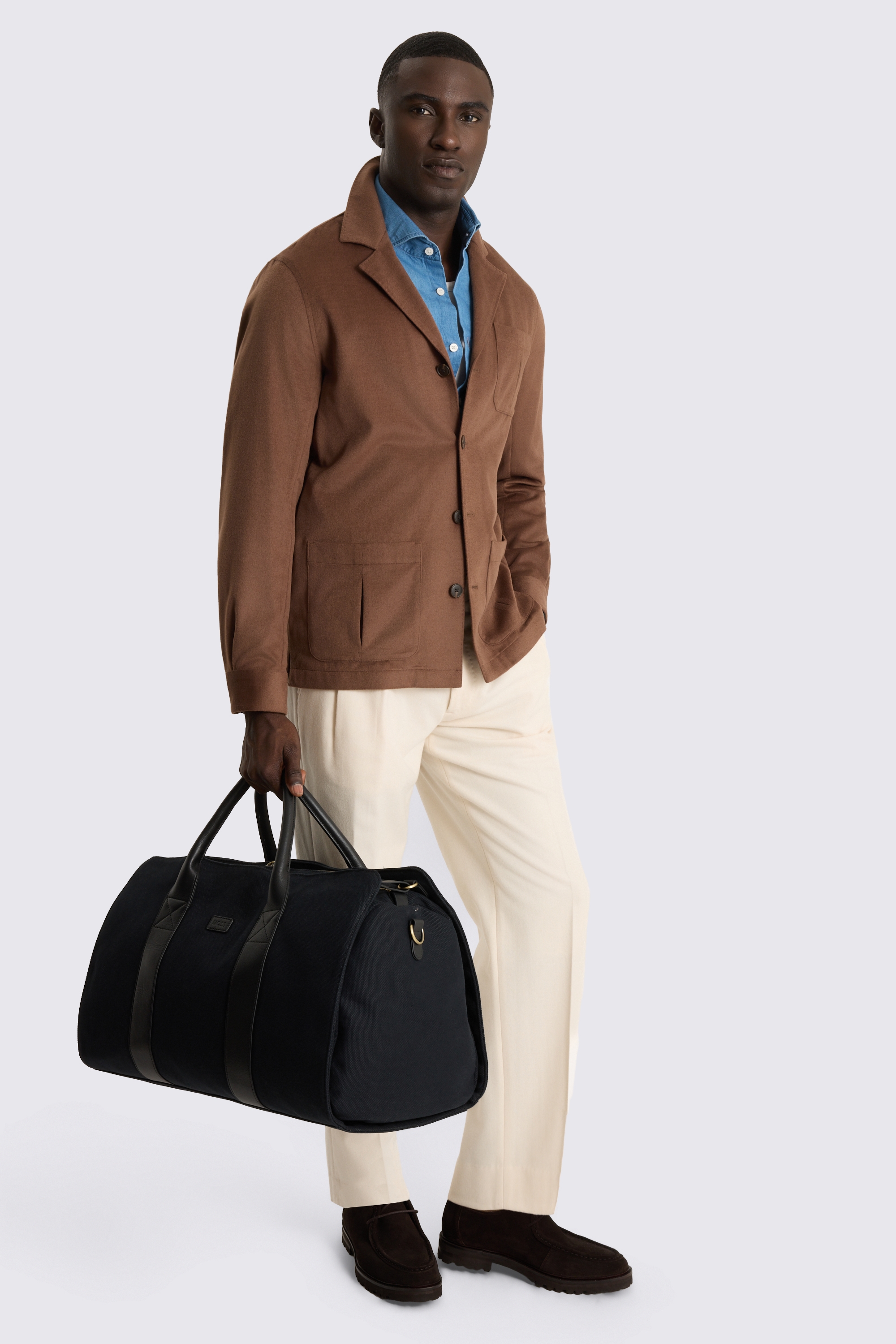 Navy Holdall Suit Carrier Hybrid Bag