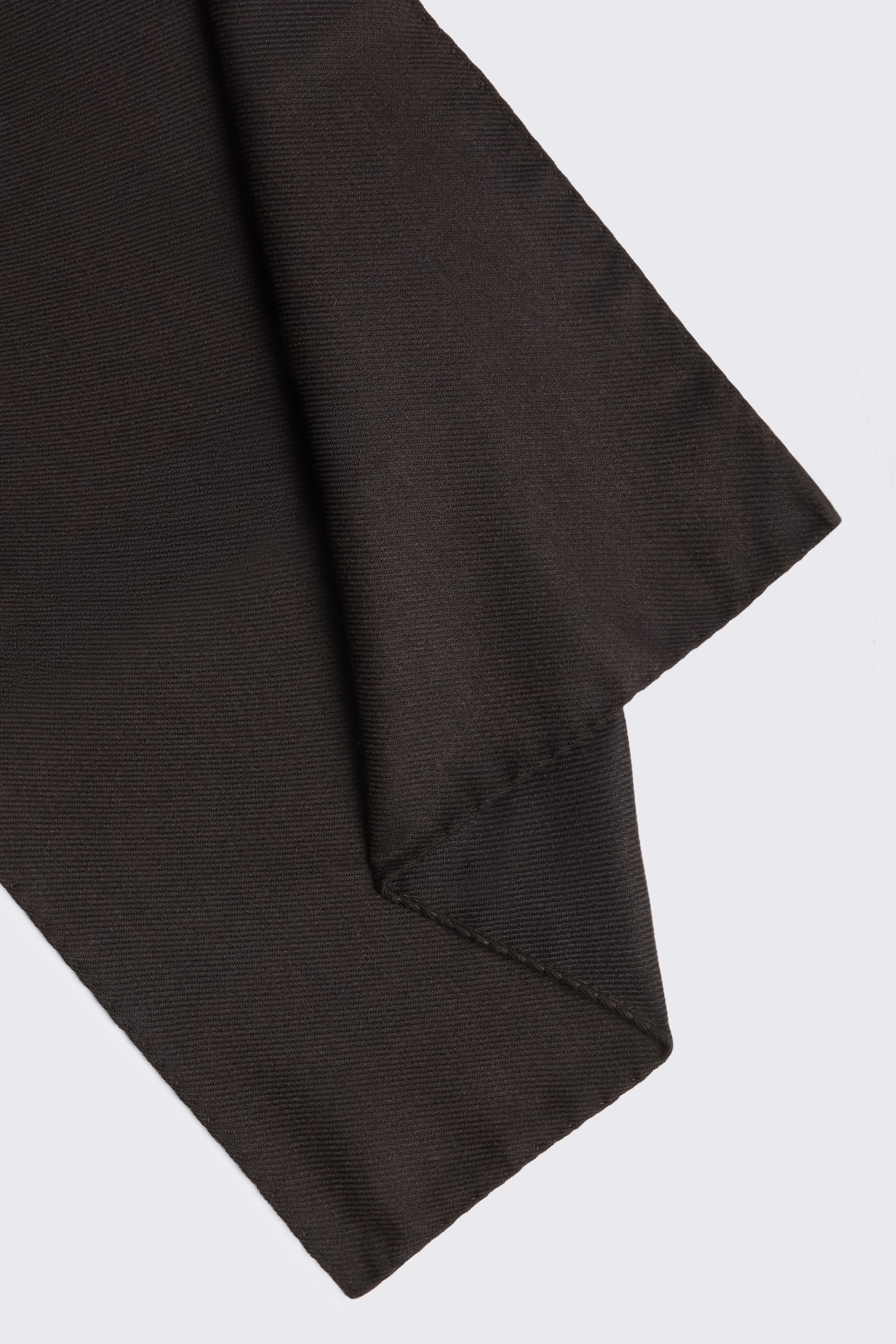 Italian Chocolate Plain Pocket Square