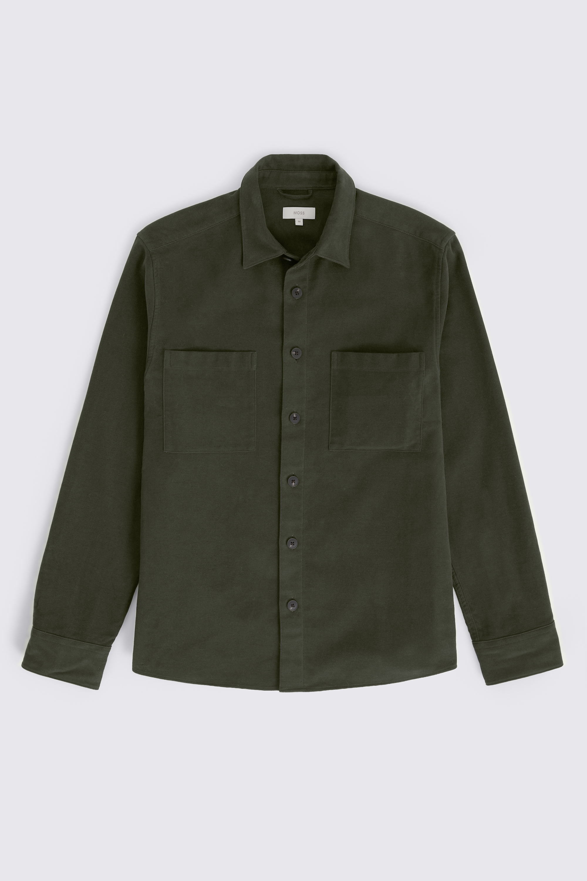 Dark Green Moleskin Overshirt