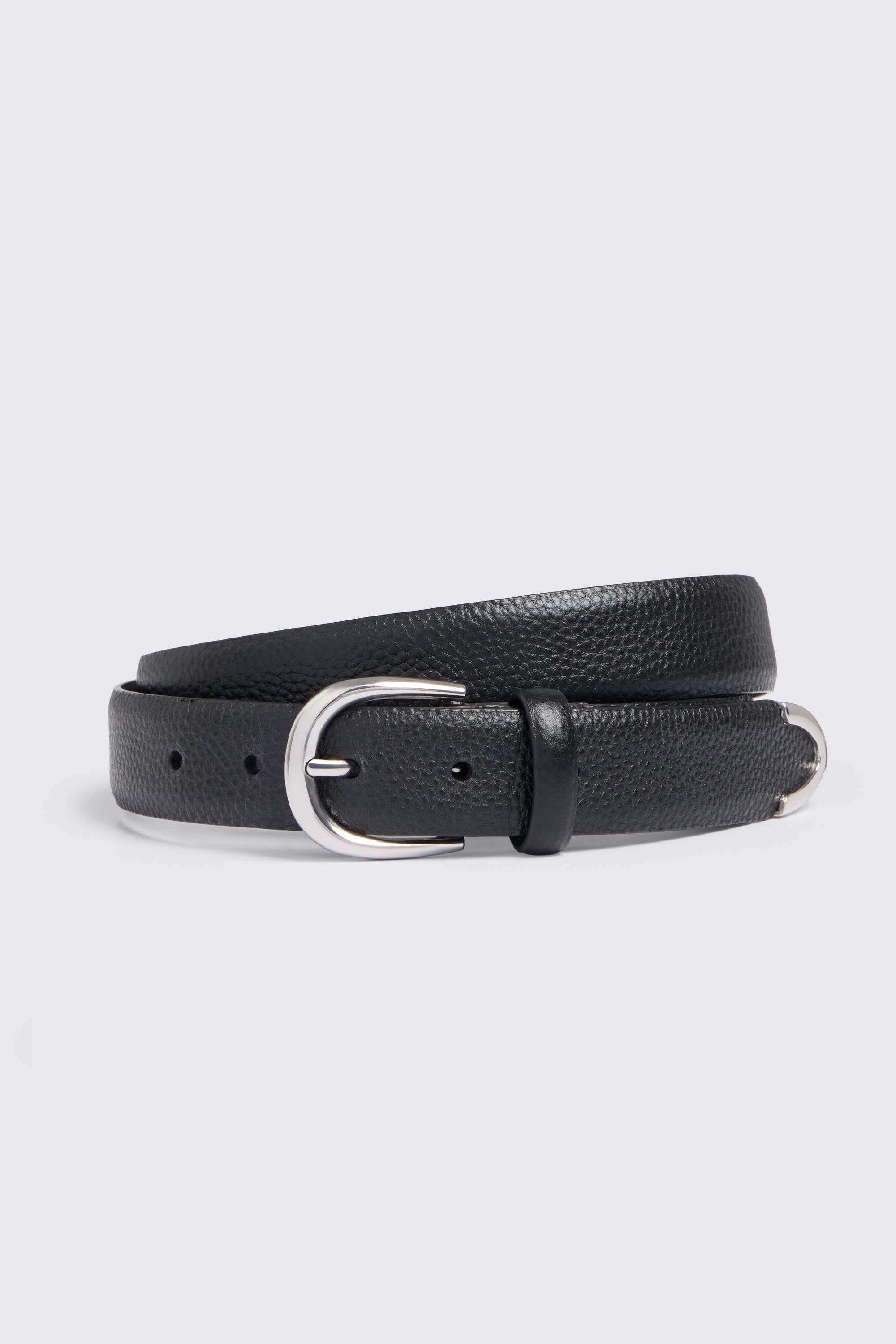 Black Western Leather Belt