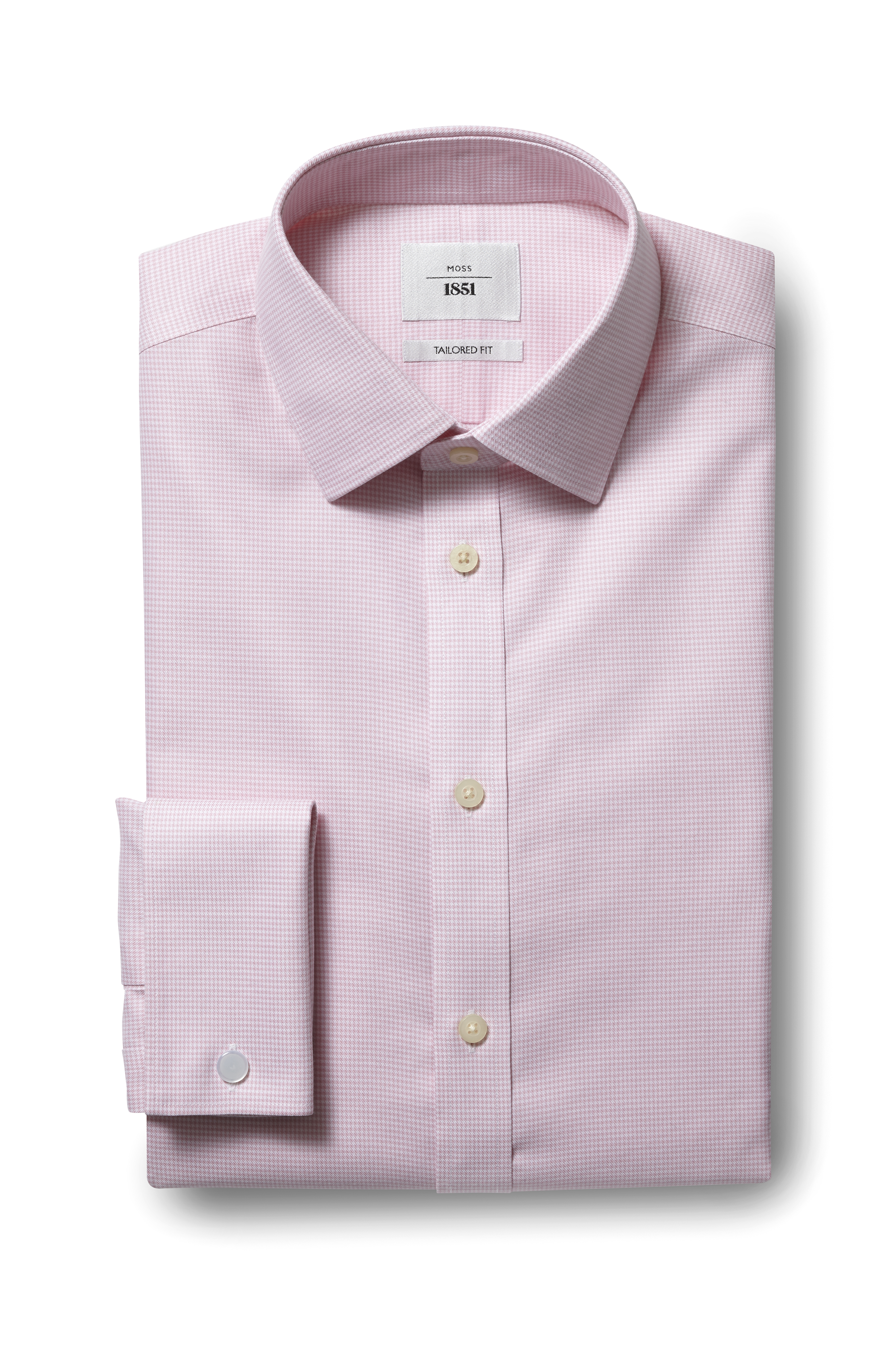 moss bros double cuff shirts